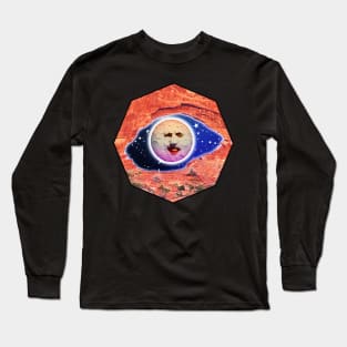 The Moon over Arches Long Sleeve T-Shirt